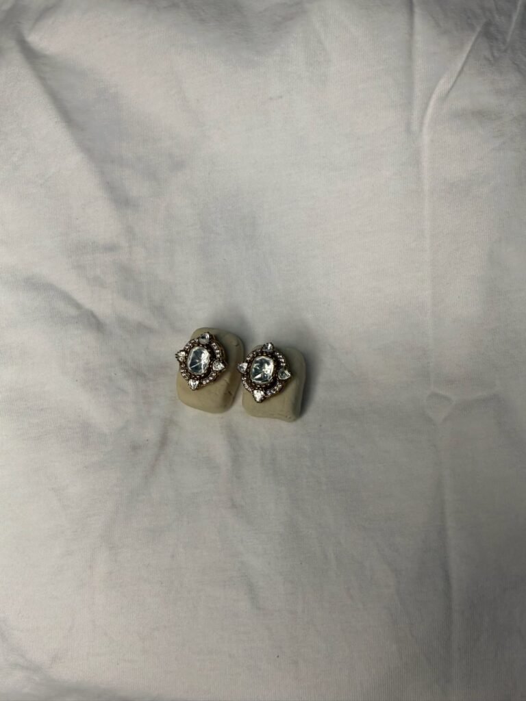 Elegant Crystal Stud Earrings